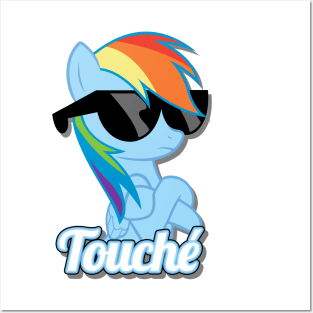 MLP - Rainbow Dash - Touché Posters and Art